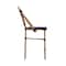 Flash Furniture Bordeaux Stackable IndoorOutdoor French Bistro 26 Counter Height Stool, NavyWhite and Bamboo SDA-AD642001-CS-NVYWH-NAT-GG - alternate 3